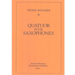 Saxophone Quartet - Study Score