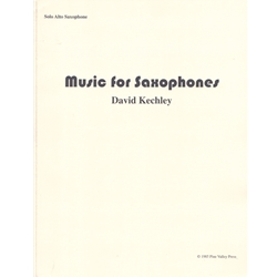 Music for Saxophones - Solo Alto Saxophone & Sax Quartet (SATB)