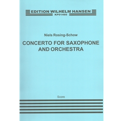 Concerto for Saxophone and Orchestra - Score