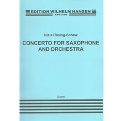 Concerto for Saxophone and Orchestra - Score