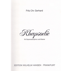 Rhapsodie - Soprano Saxophone and Piano