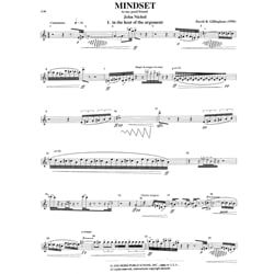 Mindset (1996) - Alto Saxophone Unaccompanied