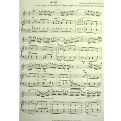 Aria from Organ Pastorale in F Major, BWV 590 - Soprano Saxophone and Piano