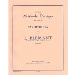 Nouvelle Methode Pratique Volume 1 - Saxophone