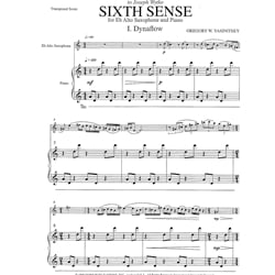Sixth Sense - Alto Saxophone and Piano