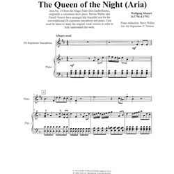 Aria from the Queen of the Night - Sopranino Saxophone and Piano