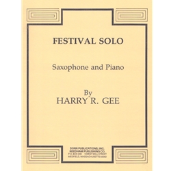 Festival Solo - Tenor Sax (or Soprano) and Piano