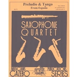 Preludio & Tango from "Espana" - Sax Quartet (SATB/AATB)