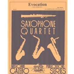 Evocation from "The Iberia Suite" - Sax Quartet (SATB)