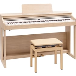 Roland RP701 Digital Piano with Bench - Light Oak