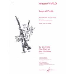 Largo et Presto - Clarinet and Piano