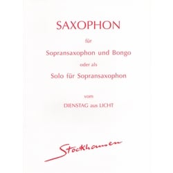 Saxophon - Soprano Saxophone and Bongo (or Solo Saxophone)