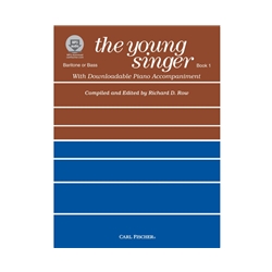 Young Singer, Book 1 - Baritone or Bass (Book and Audio Access)