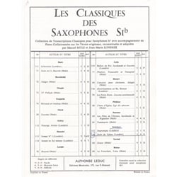 Suite of Waltzes - Tenor Saxophone (or Soprano Saxophone) and Piano