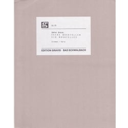 6 Bagatelles - Saxophone Quartet (SATB) Set of Parts