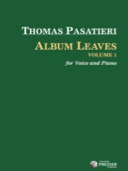 Album Leaves, Vol. 1 - Voice/Piano