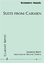 Suite from Carmen - Clarinet Septet