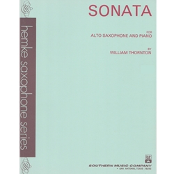 Sonata - Alto Saxophone and Piano