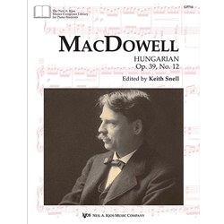 Hungarian, Op. 39, No. 12 - Piano