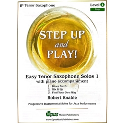 Easy Tenor Saxophone Solos, Book 1 - Tenor Sax and Piano
