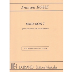 Mod'Son 7 - Saxophone Quartet  Alto/Tenor Saxophone Part 3