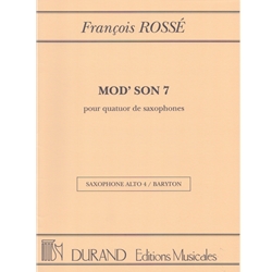 Mod'Son 7 - Saxophone Quartet Alto/Baritone Saxophone Part 4