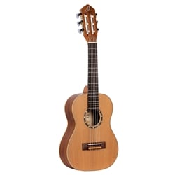 Ortega R-122-1/4 Cedar/Mahogany 1/4 Size Classical Guitar with Gig Bag
