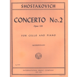 Concerto No. 2, Op. 126 - Cello and Piano