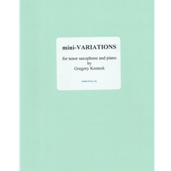 mini-Variations - Tenor Saxophone and Piano