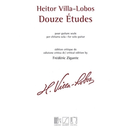 Douze (Twelve) Etudes - Classical Guitar