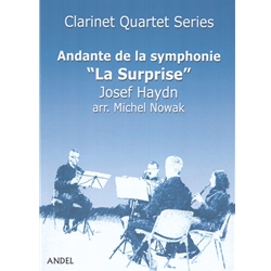 Andante from the "Surprise Symphony" - Clarinet Quartet