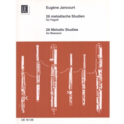 26 Melodic Studies for Bassoon