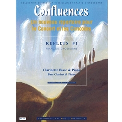 Reflets #1 (w/ CD) - Bass Clarinet & Piano