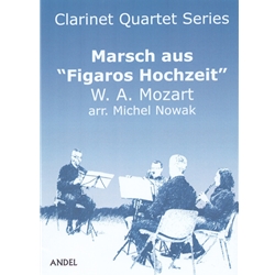 March from The Marriage of Figaro - Clarinet Quartet