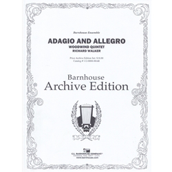 Adagio and Allegro - Woodwind Quintet
