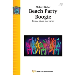 Beach Party Boogie - 1 Piano 4 Hands