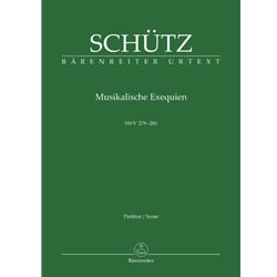 Musikalische Exequien SWV 279-281 - Score
