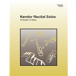 Kendor Recital Solos: Flute - Flute Part