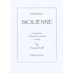 Sicilienne - Trumpet (or other Bb Brass Instrument) & Piano