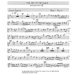 Art of the Fugue: Contrapunctus III - Sax Quartet (SATB)