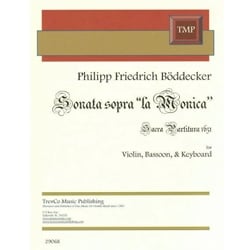 Sonata Sopra "La Monica" - Violin, Bassoon and Continuo