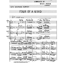 Four of a Kind - Alto Sax Quartet