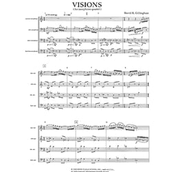 Visions - Saxophone Quartet (SATB)