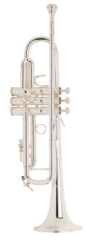 Bach 180S72 Professional Stradivarius Trumpet - Silver