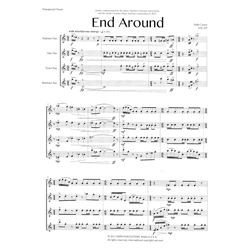 End Around - Saxophone Quartet (SATB)
