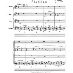 Reverie - Saxophone Quartet (SATB)
