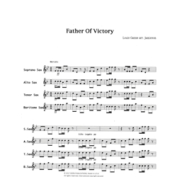 Father of Victory - Saxophone Quartet (SATB)