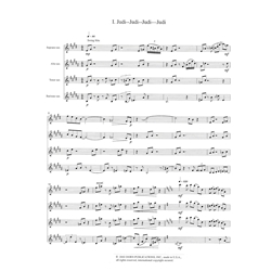 Saxophone Quartet No. 1 (SATB)