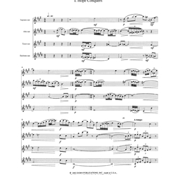Saxophone Quartet No. 2 (SATB)