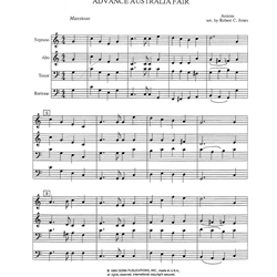 National Anthems - Sax Quartet SATB/AATB